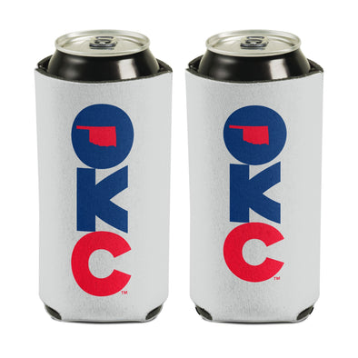 OKC Baseball Club 16 oz Can Cooler