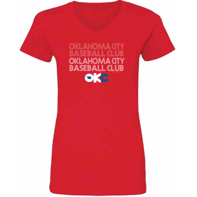 OKC Baseball Club Women's Fine Jersey Tee