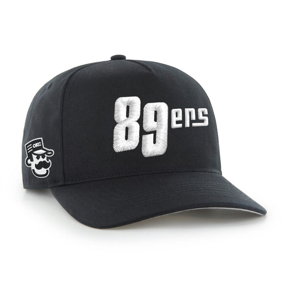 OKC 89ers Black Snapback