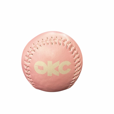 OKC Baseball Club Pink Baseball