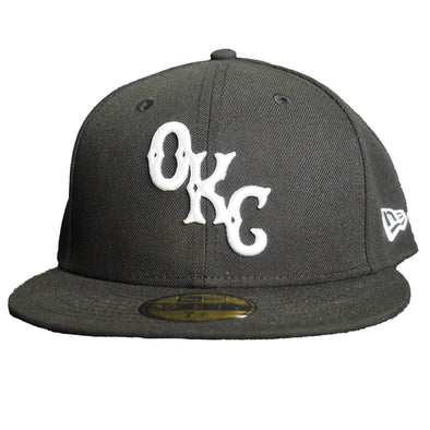 OKC Home Black Fitted Cap